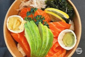 Shirashi Saumon/Avocat 12 pièces