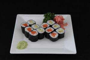 Hosomaki Saumon/Concombre 12 pièces