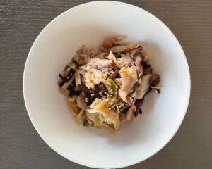 Salade de poulpe et gingembre
